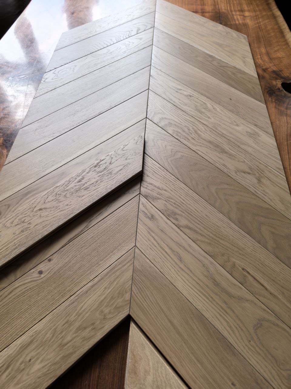 Инженерная доска Eparket Дуб Nude натур лак французская елка 510×100×15